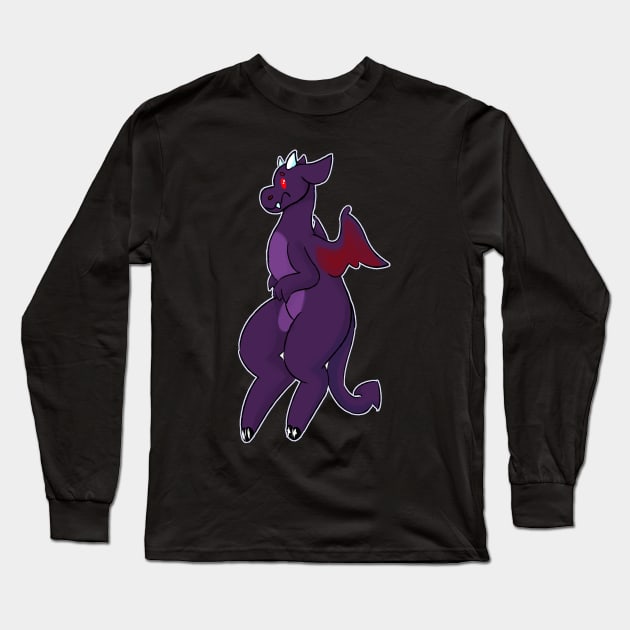 Jersey Devil Long Sleeve T-Shirt by PlushieMoths